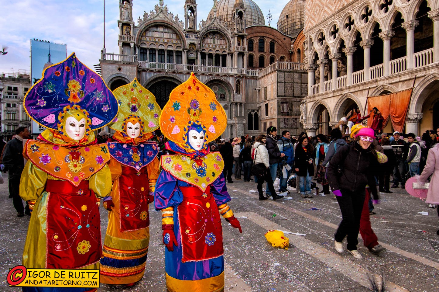 Le maschere del Carnevale di Venezia