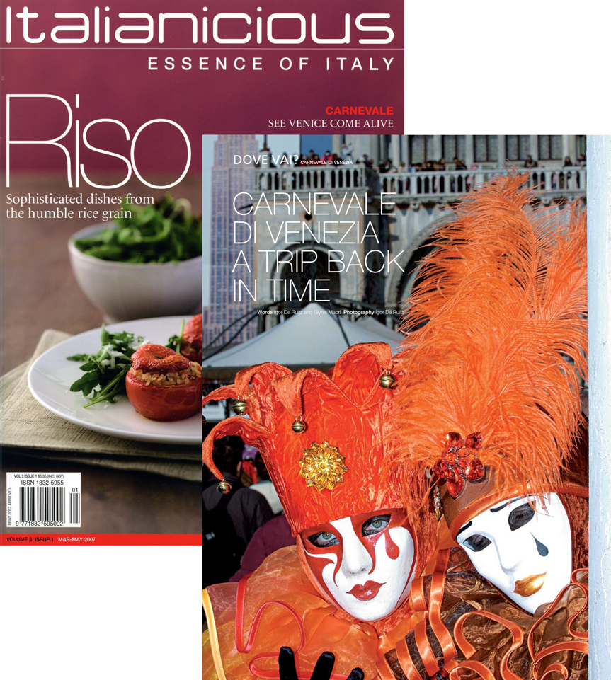 La nostra pubblicazione sulla rivista Italianicious