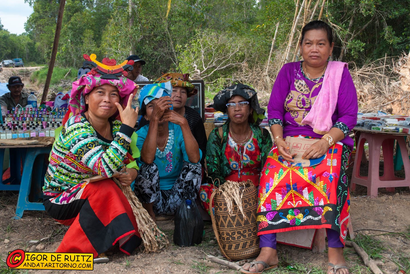 Festa nei pressi di Tanjung Issuy