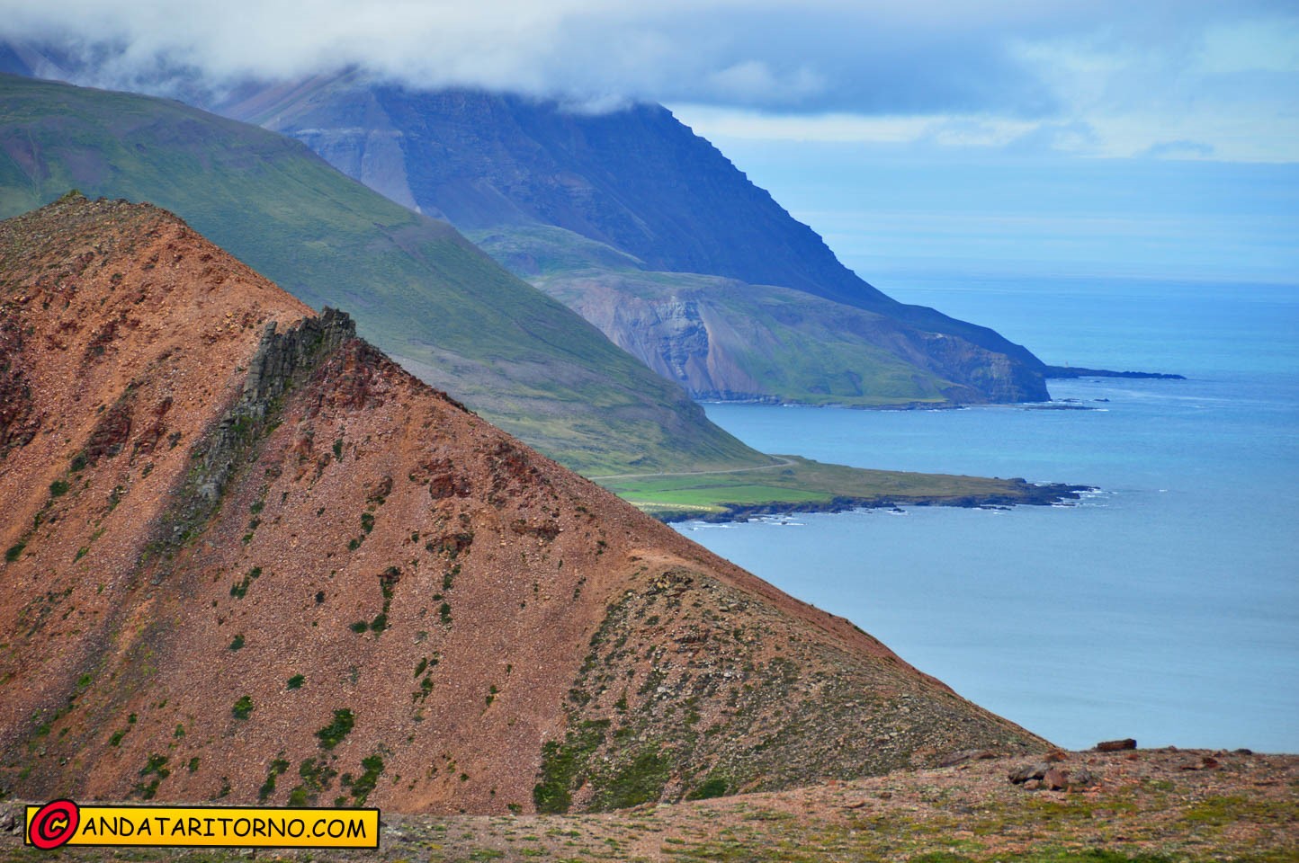 Paesaggio a Borgarfjörður Eystri