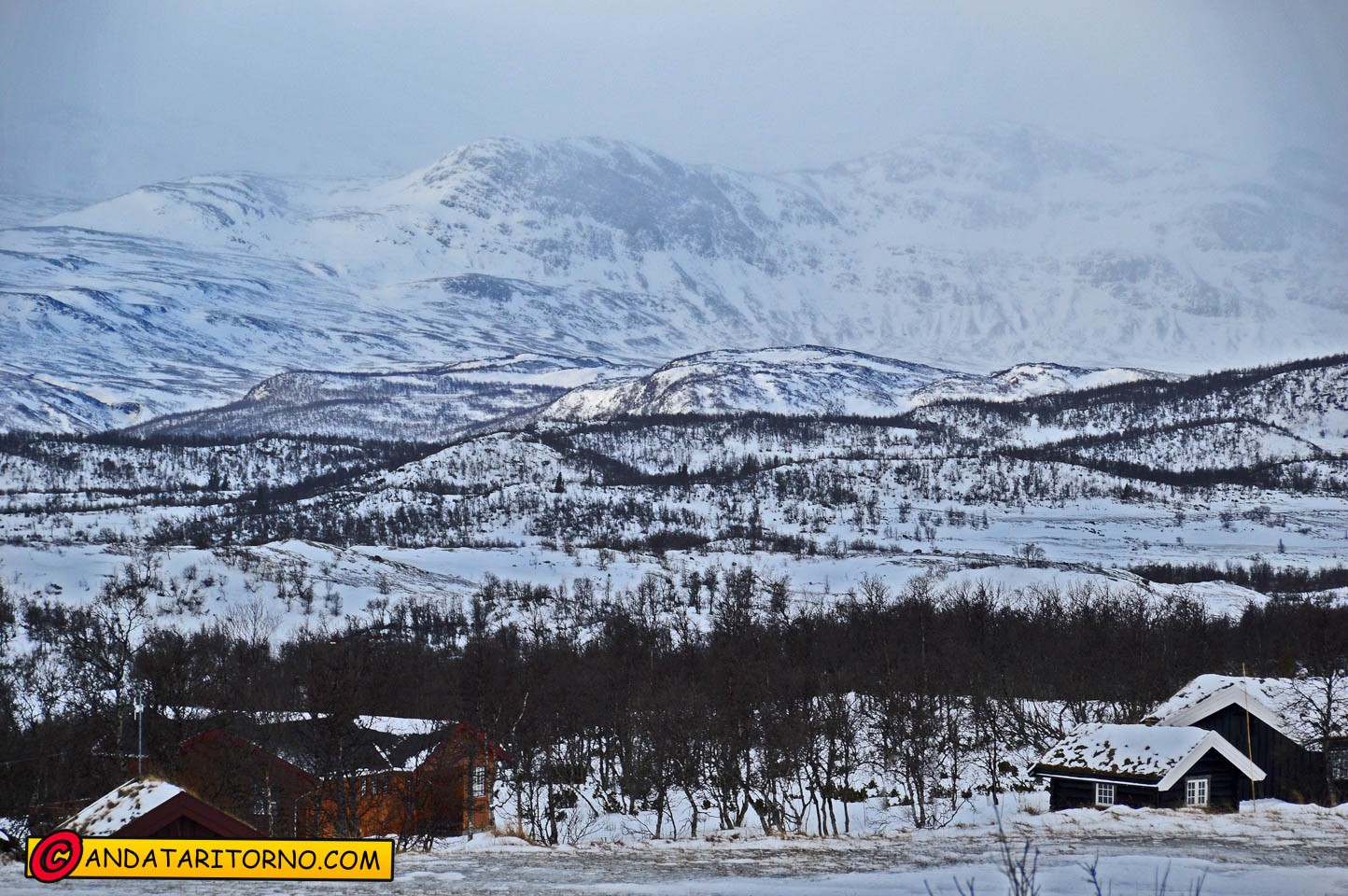 Vista dello Jotunheimen da Beitostølen