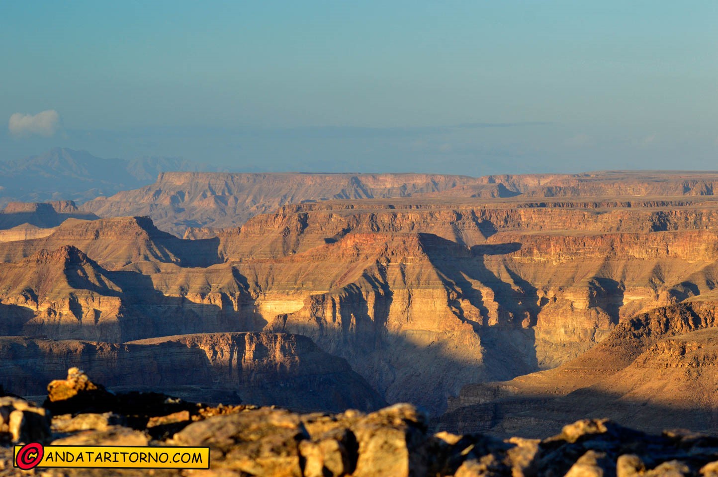 Alba sul Fish River Canyon
