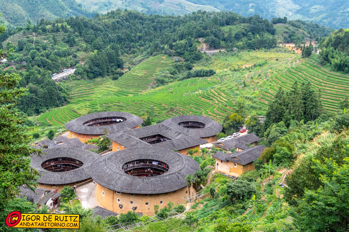I tulou del Fujian
