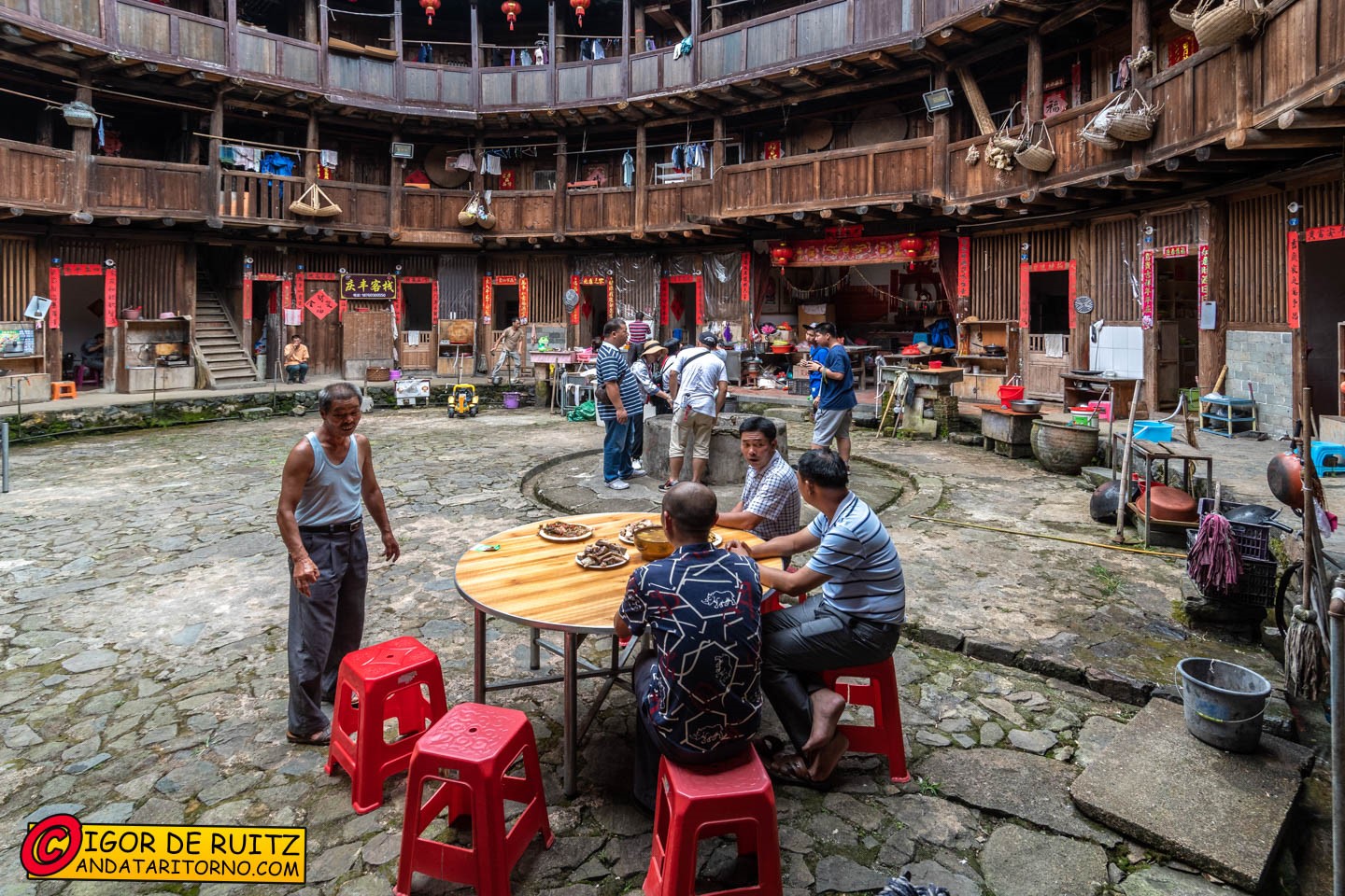 I tulou del Fujian