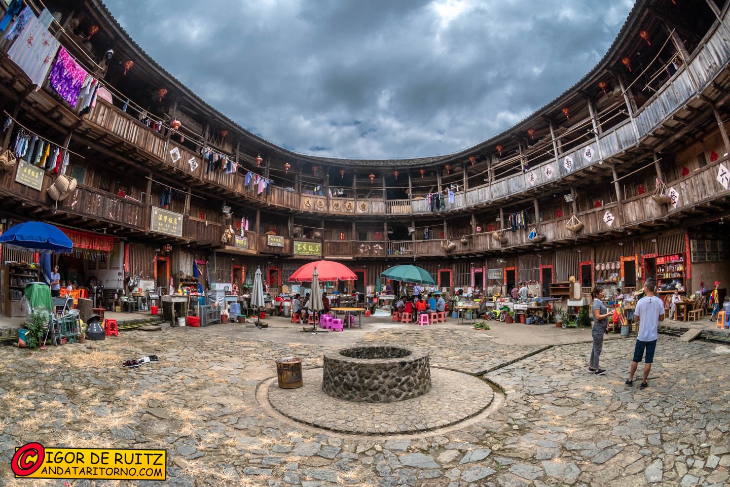 I tulou del Fujian